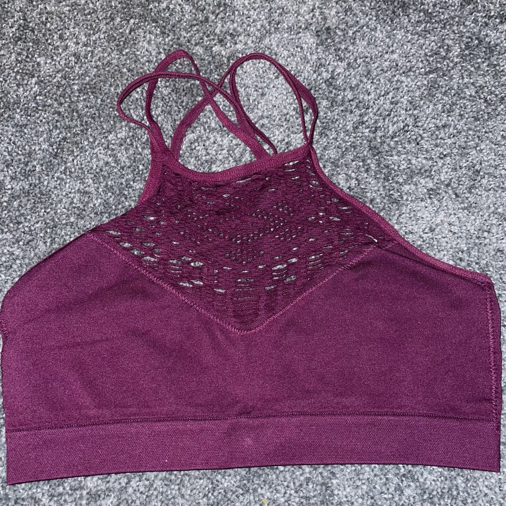 Purple Bralette Top